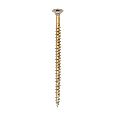 TIMco Solo Countersunk Gold Woodscrews - 4.5 x 80 - 200 Pieces