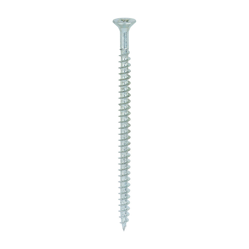 TIMco Solo Countersunk Silver Woodscrews - 4.5 x 80 - 200 Pieces