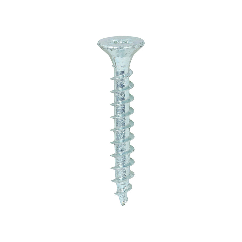 TIMco Solo Countersunk Silver Woodscrews - 5.0 x 35 - 200 Pieces