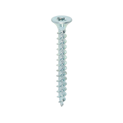 TIMco Solo Countersunk Silver Woodscrews - 5.0 x 45 - 200 Pieces