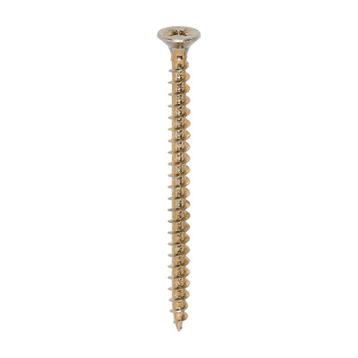 TIMco Solo Countersunk Gold Woodscrews - 5.0 x 70 - 200 Pieces