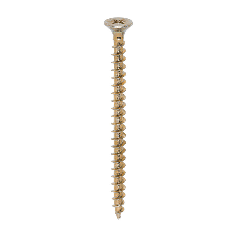 TIMco Solo Countersunk Gold Woodscrews - 5.0 x 70 - 200 Pieces