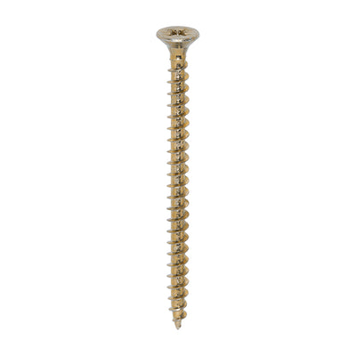 TIMco Solo Countersunk Gold Woodscrews - 5.0 x 70 - 1000 Pieces
