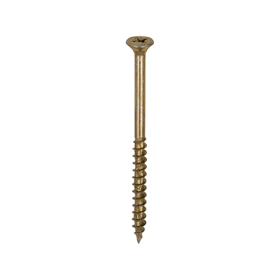 TIMco Velocity Premium Multi-Use Countersunk Gold Woodscrews - 5.0 x 75 - 200 Pieces