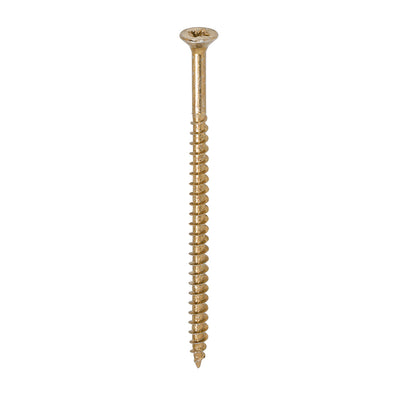 TIMco Solo Countersunk Gold Woodscrews - 5.0 x 90 - 100 Pieces