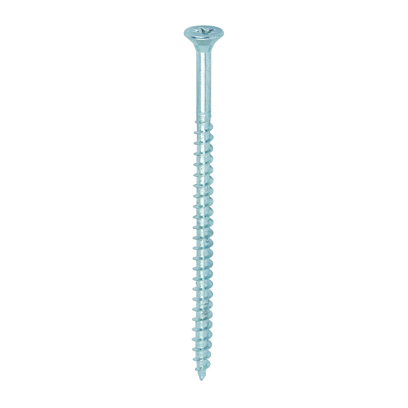 TIMco Solo Countersunk Silver Woodscrews - 5.0 x 90 - 100 Pieces