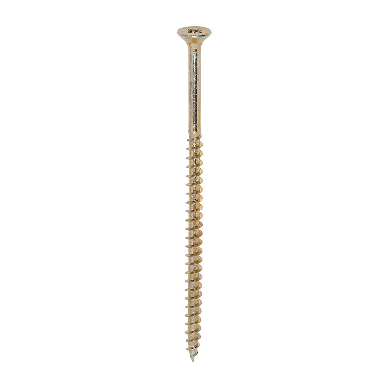 TIMco Solo Countersunk Gold Woodscrews - 5.0 x 100 - 1,000 Pieces