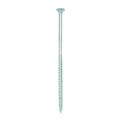 TIMco Solo Countersunk Silver Woodscrews - 6.0 x 40 - 200 Pieces