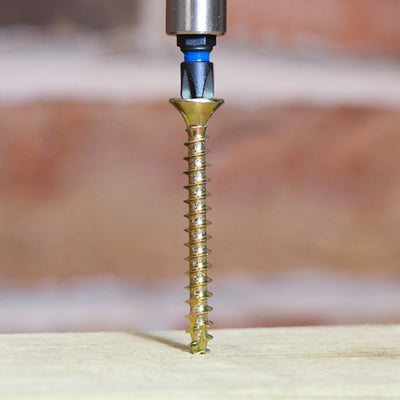 TIMco C2 Strong-Fix Multi-Purpose Premium Countersunk Gold Woodscrews - 3.5 x 12 - 200 Pieces