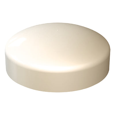 TIMco Two Piece Screw Caps Cream - To Fit 3.5 to 4.2 Screw - 100 Pieces