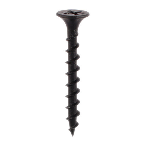 TIMco Drywall Coarse Thread Bugle Head Black Screws - 3.5 x 45 - 1,000 Pieces