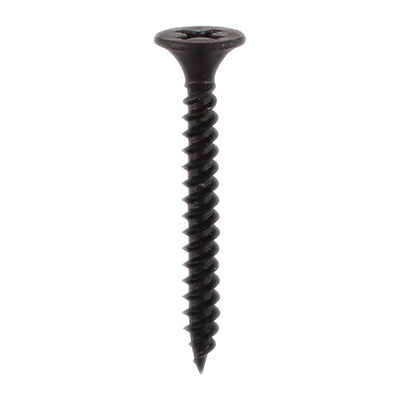 TIMco Drywall Fine Thread Bugle Head Black Screws - 3.5 x 35 - 1000 Pieces