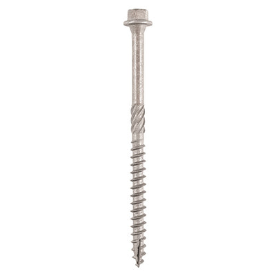 TIMco Timber Screws Hex Flange Head A4 Stainless Steel - 6.7 x 100 - 25 Pieces
