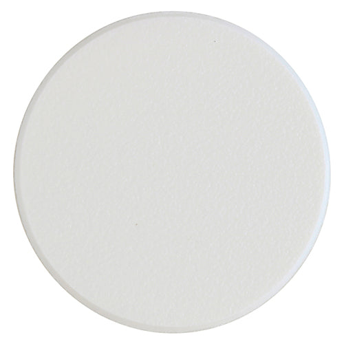 TIMco Self-Adhesive Screw Cover Caps White Matt - 13mm - 1008 Pieces
