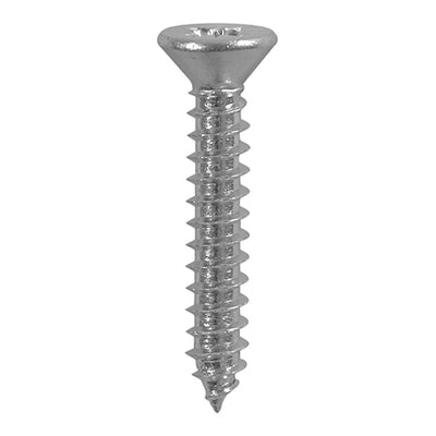 TIMco Self-Tapping Countersunk A2 Stainless Steel Screws - 3.5 x 25 - 200 Pieces