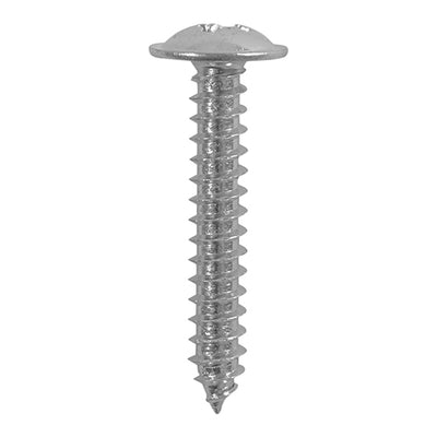 TIMco Self-Tapping Flange Head A2 Stainless Steel Screws - 4.2 x 13 - 200 Pieces