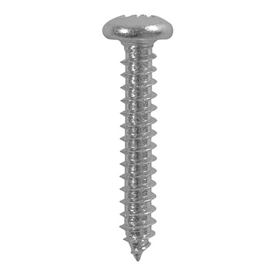 TIMco Self-Tapping Pan Head A2 Stainless Steel Screws - 3.5 x 13 - 200 Pieces