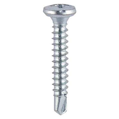 TIMco Window Fabrication Screws Friction Stay Shallow Pan Countersunk PH Self-Tapping Self-Drilling Point Zinc - 4.8 x 16 - 1000 Pieces