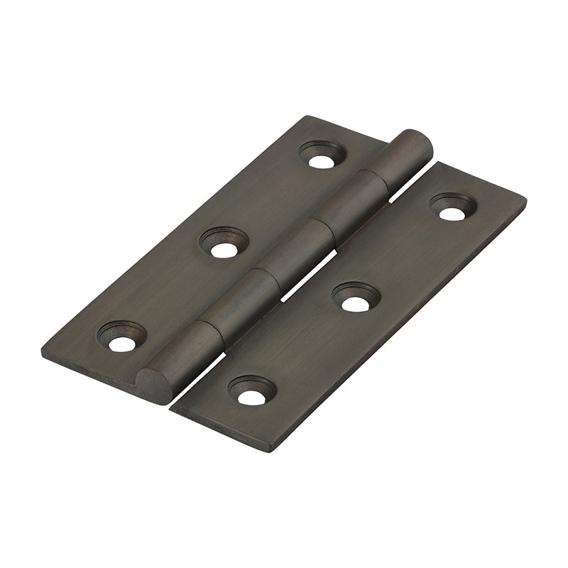 TIMCO Solid Drawn Brass Hinges Bronze - 75 x 40