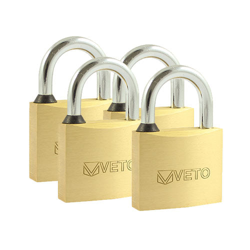 TIMCO Brass Padlocks Key Alike - 40mm