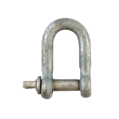 TIMCO Dee Shackles Hot Dipped Galvanised - 6mm x 20 Pieces