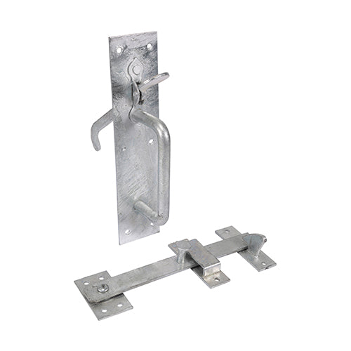 Heavy Duty Suffolk Latch Hot Dipped Galvanised - 219 x 50mm TIMco 523585