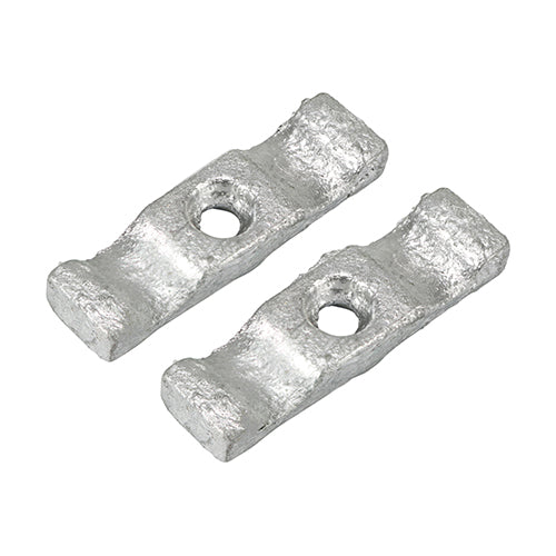 TIMCO Turn Buttons Hot Dipped Galvanised - 2" - Plain Bag