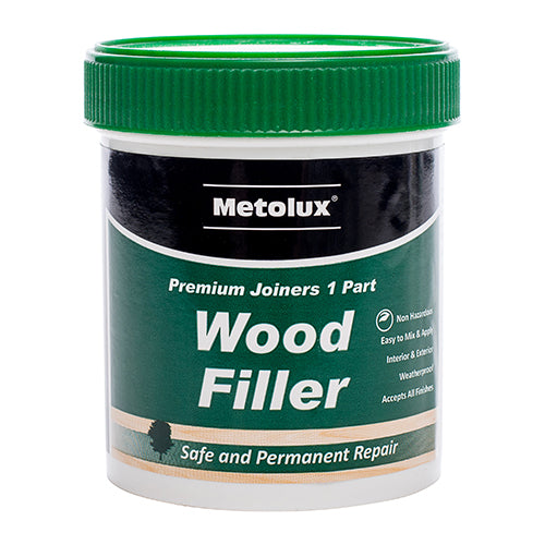 Metolux 1 Part Wood Filler Dark - 250ml