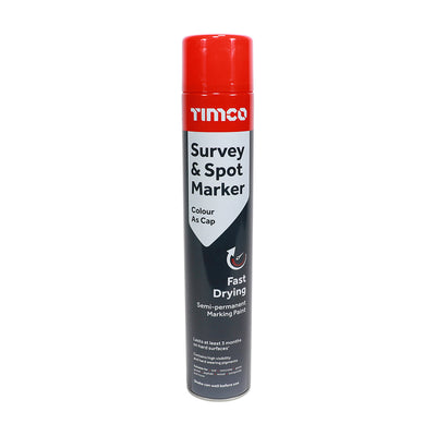 TIMCO Survey & Spot Marker Red - 750ml
