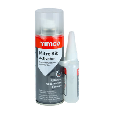 TIMCO Instant Bond Mitre Kit - 200ml / 50g