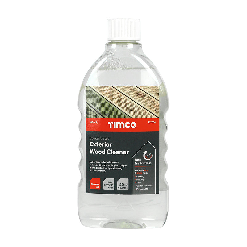 TIMCO Exterior Wood Cleaner Concentrate - 500ml
