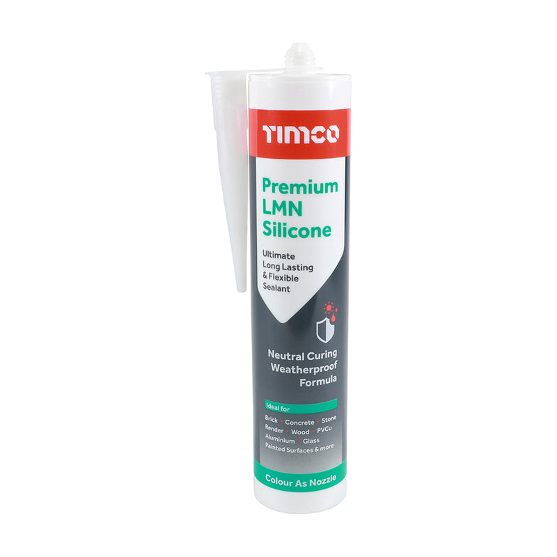 TIMCO Premium LMN Silicone Sealant Clear - 300ml