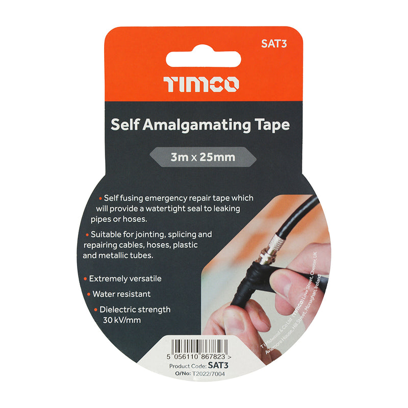 TIMCO Self Amalgamating Tape - 3m x 25mm